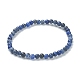 Natural Sodalite Beaded Stretch Bracelets(BJEW-D446-A-36)-2