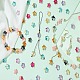 100Pcs Gradient Color Handmade Lampwork Beads(DIY-SZ0010-51E)-9