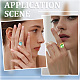 12Pcs 2 Colors 304 Stainless Steel Open Cuff Ring Component(STAS-SC0007-88)-5