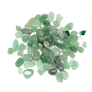 Natural Green Aventurine Beads, Tumbled Stone, No Hole/Undrilled, Chips, 8~20x5~10x1~7mm(G-Q947-37)