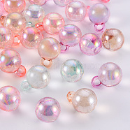 Transparent Acrylic Beads, AB Color, Round, Mixed Color, 18.5x13.5mm, Hole: 3mm, about 283pcs/500(TACR-S154-42C)