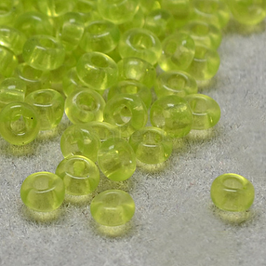 2mm GreenYellow Glass Beads