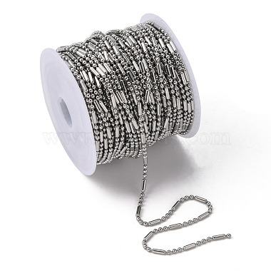304 Stainless Steel Ball Chains(CHS-K002-12)-3