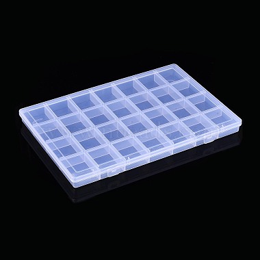 Recipientes de almacenamiento de abalorios de pl&aacute;stico(CON-Q031-03B)-1