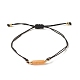 Adjustable Natural Jade Braided Beaded Bracelets for Women(BJEW-JB07792-03)-1