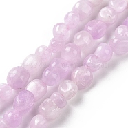 Natural Kunzite Beads Strands, Nuggets, 6~8.5x5~7.5x3.5~6mm, Hole: 1mm, about 72pcs/strand, 16.54''(42cm)(G-A208-01C)
