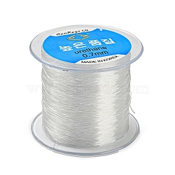 Korean Elastic Crystal Thread, Clear, 0.7mm, about 164.04 yards(150m)/roll(EW-N004-0.7mm-01)
