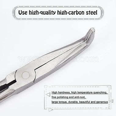 High Carbon Steel Bent Needle Nose Pliers(PT-WH0006-05A)-4