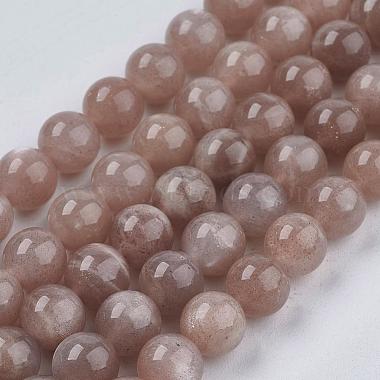 Natural Sunstone Beads Strands(G-J157-8mm-07)-2