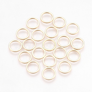 Real Gold Plated Donut Brass Links