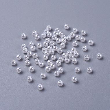 Imitated Pearl Acrylic Beads(PACR-4D-1)-2