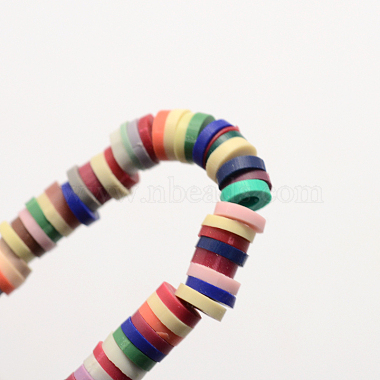 Handmade Polymer Clay Beads(X-CLAY-R067-5.0mm-M2)-2