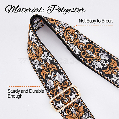 Bohemian Style Polyester Adjustable Webbing Bag Straps(FIND-WH0418-24KCG-01)-5