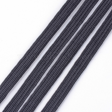 1/4 inch Flat Braided Elastic Rope Cord(EC-R030-6mm-02)-3