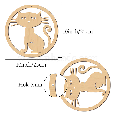 sculpture murale en bois découpée au laser(WOOD-WH0113-042)-2