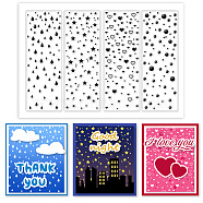 Custom PVC Plastic Clear Stamps, for DIY Scrapbooking, Photo Album Decorative, Cards Making, Mixed Shapes, 160x110mm(DIY-WH0618-0144)