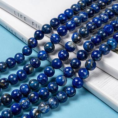 Chapelets de perle en lapis-lazuli naturel(X-G-G953-01-8mm)-6