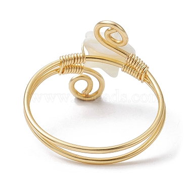 кольцо-манжета из натуральной ракушки(RJEW-JR00645-01)-4