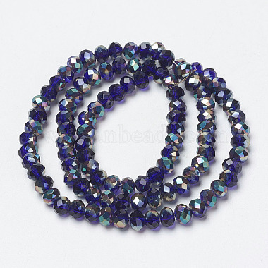 Electroplate Glass Beads Strands(X-EGLA-A034-T6mm-J07)-2