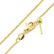 ожерелья-цепочки из латуни для женщин(NJEW-G084-08G)-2