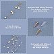 Unicraftale 30Pcs 3 Colors 304 Stainless Steel Stud Earring Findings(STAS-UN0017-99)-4