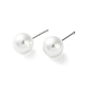 Imitation Pearl Stud Earrings(EJEW-P296-21B-P)-1