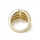 Rack Plating Brass Open Cuff Ring(RJEW-K257-44G)-3
