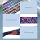 12 Yards 6 Patterns Ethnic Style Double-Sided Polyester Ribbon(OCOR-FH0001-16)-5