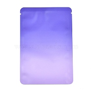 Two Tone Rectangle Plastic Zip Lock Gift Bags, Resealable Bags, Mauve, 12x8x0.014cm, Unilateral Thickness: 2.5 Mil(0.065mm)
(OPP-C003-01B-04)