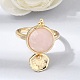 Brass Cuff Rings for Women(GG-CBA7610-10G-10)-2
