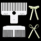 2Pcs 2 Style Plastic Bowknot Knitting Tools(DIY-PH0021-49)-7