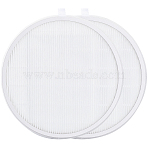 Non-Woven Fabrics Reusable Dust Filter, Nail Dust Collector Replacement Filter, White, 180x172x10mm(MRMJ-WH20012-01)