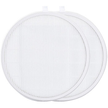 Non-Woven Fabrics Reusable Dust Filter, Nail Dust Collector Replacement Filter, White, 180x172x10mm