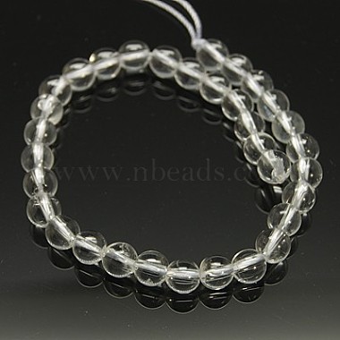 Natural Quartz Crystal Beads Strands(X-G-C175-4mm-2)-2