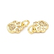 Rack Plating Brass Micro Pave Clear Cubic Zirconia Charms(KK-C011-58G)-2