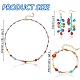 Natural Pearl & Glass Seed Beaded Necklace & Bracelet & Dangle Earrings(SJEW-SW00008)-7