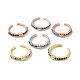 Rack Plating Brass Micro Pave Cubic Zirconia Cuff Rings(RJEW-H228-07M)-1