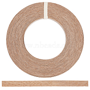 Wooden Edge Banding, for Furniture Restoration, BurlyWood, 1x0.05cm, 30m/roll(WOOD-WH0015-19)