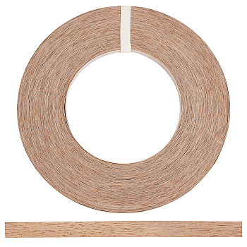 Wooden Edge Banding, for Furniture Restoration, BurlyWood, 1x0.05cm, 30m/roll