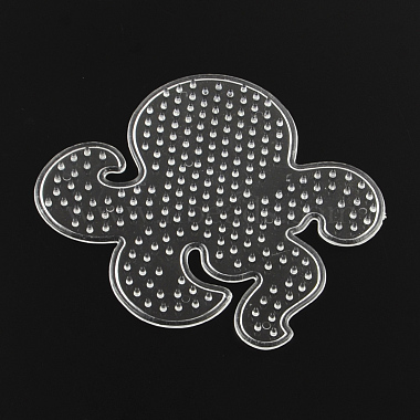 Octopus ABC Plastic Pegboards used for 5x5mm DIY Fuse Beads(X-DIY-Q009-39)-1