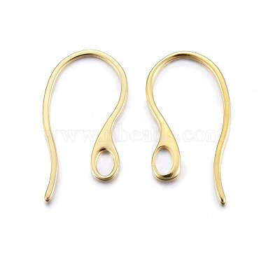 304 Stainless Steel Earring Hooks(X-STAS-O110-19G)-2