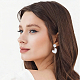 64Pcs 2 Colors 304 Stainless Steel Stud Earring Findings(STAS-BBC0010-45)-5