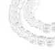 透明なガラスビーズストランド(GLAA-N065-4x4mm-A01)-3