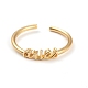 Constellation/Zodiac Sign Brass Cuff Rings(RJEW-O042-06G-A)-1