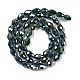 Transparent Electroplate Glass Beads Strands(EGLA-N013-T10mm-B15)-2