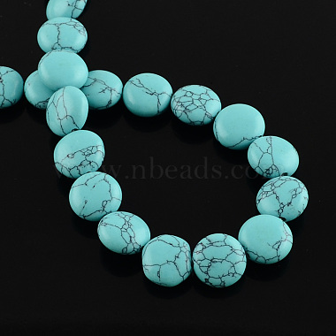 Synthetic Turquoise Bead Strands(G-R189-22)-2