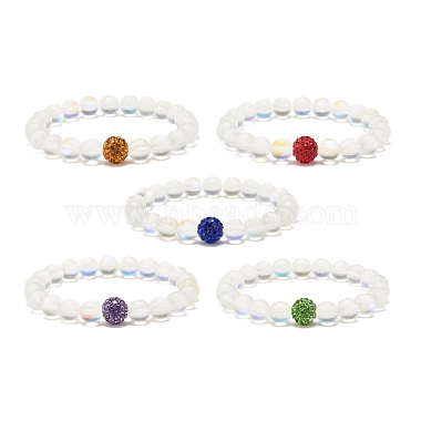 Mixed Color Moonstone Bracelets