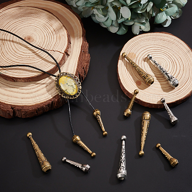 28Pcs 4 Style Alloy Cord Ends(FIND-PH0004-26)-2