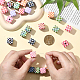 30Pcs UV Plating Opaque Acrylic Beads(OACR-SP0001-92)-4