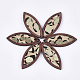 Grands pendentifs en cuir de vachette écologique(FIND-S301-34C-04)-1